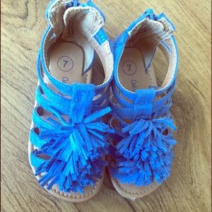 Cat and Jack sandals. 7C. Like new.